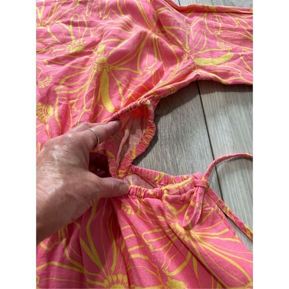 Universal Thread cut out sides linen knee length dress size XL - Picture 13 of 14